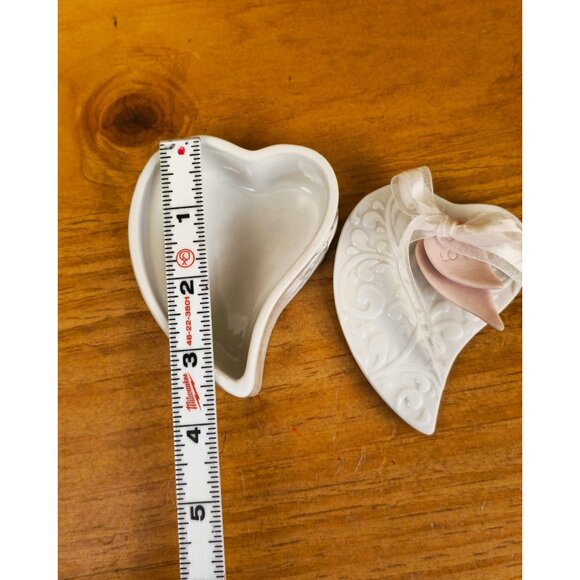 Lenox Heart Trinket Box, New In Box - Picture 4 of 10